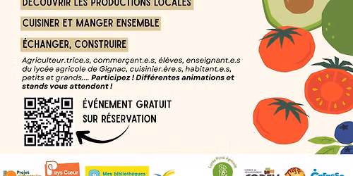 [F\u00eate de la science] Journ\u00e9e d'ouverture - banquet participatif des saveurs locales 