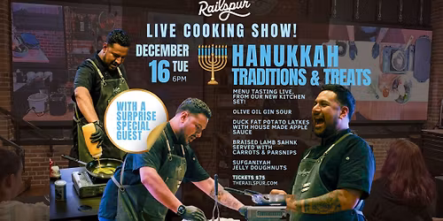 \ud83d\udd4e Hanukkah Traditions & Treats: Live with Chef Juan & Special Guest \ud83d\udd6f\ufe0f