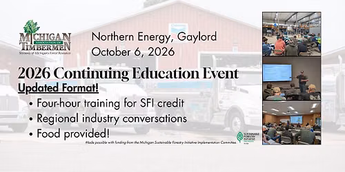 Timbermen's Continuing Education Event