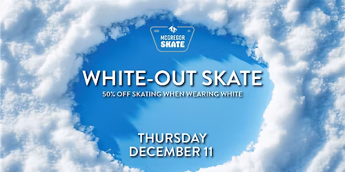 McGregor Skate Whiteout Night
