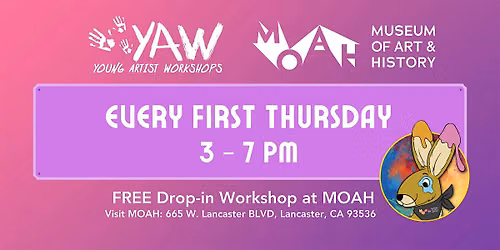 Young Artist Workshop at Lancaster Museum of Art and History