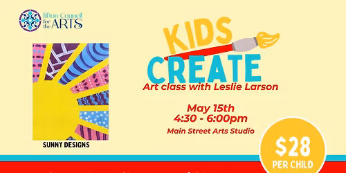 Kids Create May Art Class