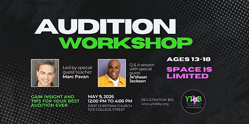 YTOB Audition Workshop 2026