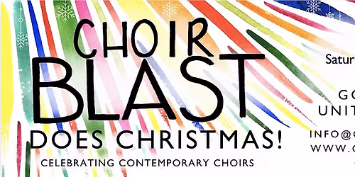 ChoirBLAST does Christmas! (evening) - FREE event