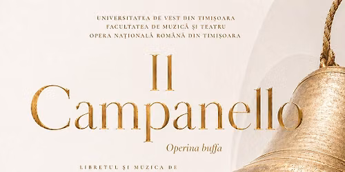 Il Campanello – Operă buffă de Gaetano Donizetti — Opera Națională Română din Timișoara