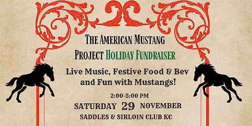 American Mustang Project Holiday Fundraiser