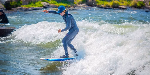 River surfing information session