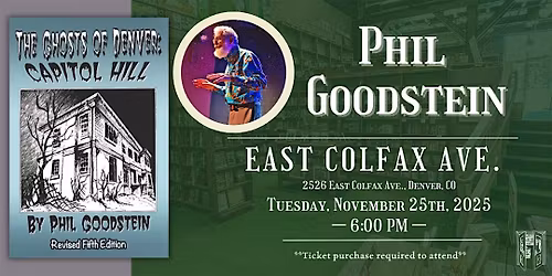 Phil Goodstein Live at Tattered Cover Colfax