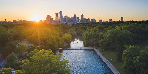 Sunday Swim Practice at Barton Springs Pool