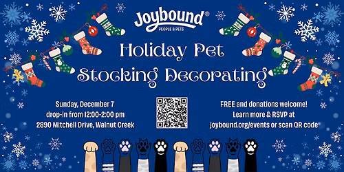 Holiday Pet Stocking Decorating