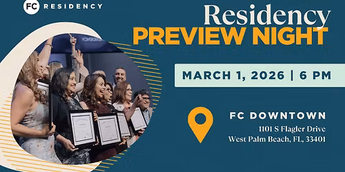 Residency Preview Night | Downtown