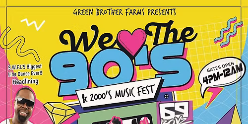 We Love The 90s & 2000's Fest SWFL's Biggest Linedance & Throwback Party