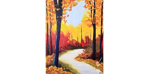 Walk Through the Fall Woods - Paint and Sip in New Braunfels | Classpop!\u2122