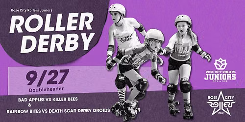 Juniors Roller Derby Doubleheader