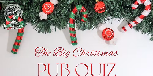 THE BIG CHRISTMAS BIG PUB QUIZ \ud83c\udf84