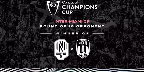 Nashville SC at Inter Miami CF at Nu Stadium