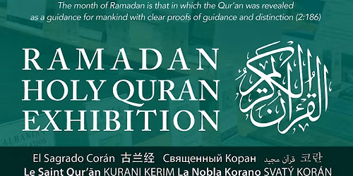 Ramadan Holy Quran Exhibition