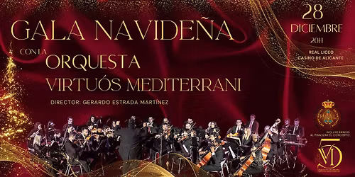 GALA NAVIDE\u00d1A con la Orquesta VIRTU\u00d3S MEDITERRANI