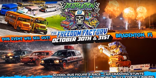 Freedom Factory Tour of Destruction - October