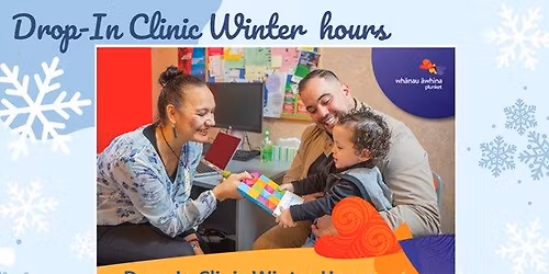 Thursday Drop-In Clinic - just turn up, no appointment needed