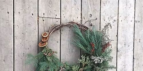 Family Holiday Wreath Making Workshop at Claireville