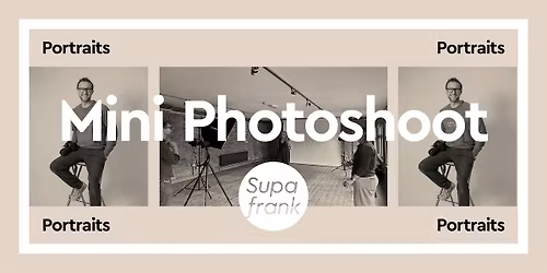 Portrait Photography at Supafrank Pop-Up