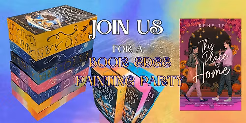 Book Edge Painting Workshop with Local Authors Irene Te and Gabriella Buba