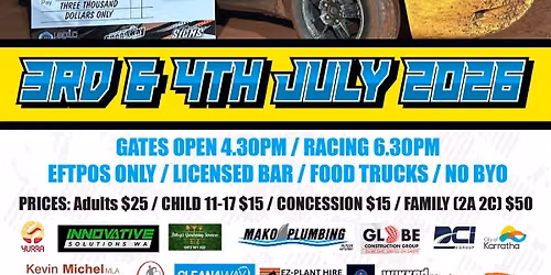 2026 ODH Mechanical & ODH Tyres Brett Johnson Memorial