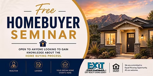 FREE Homebuyer Seminar - Your Key to Homeownership!