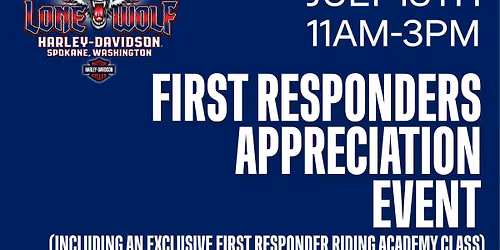 First Responders Appreciation Event