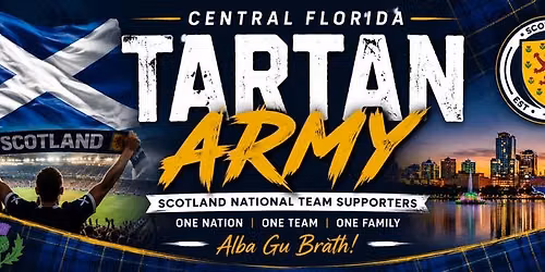 Central Florida Tartan Army Scotland watch party 
