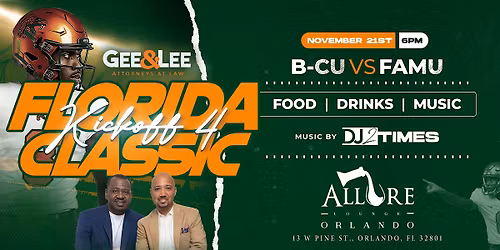 Florida Classic Kickoff Happy Hour 2025