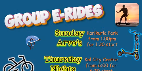 Sunday Morning Group eRides