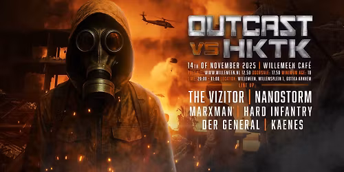 OUTCAST vs HKTK w\/ THE VIZITOR | NANOSTORM | MARXMAN | HARD INFANTRY | KAENES | DER GENERAL | BUCK