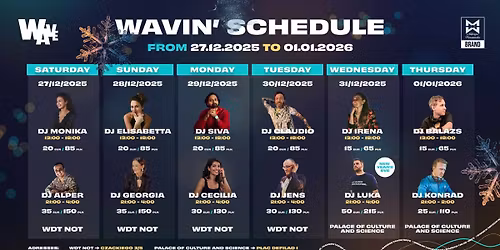 Warsaw Tango Wave - 8th Edition