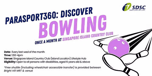 Parasport 360: Discover Bowling @ SICC