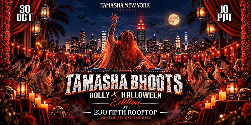 New York Tamasha Bhoots- Bollywood Halloween Party @230 Fifth Rooftop