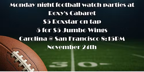 Monday Night Football Watch Party