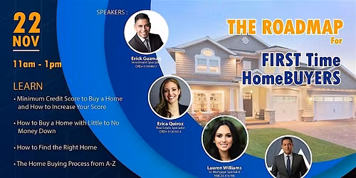 The Roadmap for First Time Home Buyers