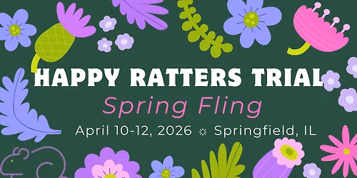 Spring Fling Happy Ratters Trial
