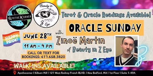 Oracle Sunday with Z | Beauty in Z Eye | Apothecorner