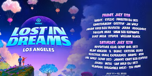 Lost In Dreams San Francisco - 2 Day (18+)