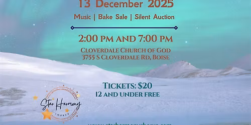 Star Harmony Chorus Holiday Show- matinee