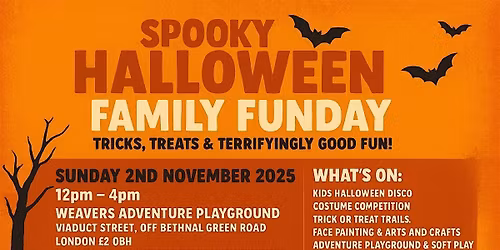 Halloween Family Funday, Kids Free, Disco, Trick or Treat, Face Painting