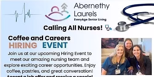 Abernethy Laurels Job Fair - Sign on Bonus up to $12,000
