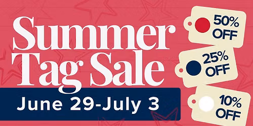 Summer Tag Sale