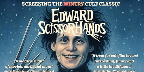 JAMES KING's Christmas Movie Night - EDWARD SCISSORHANDS