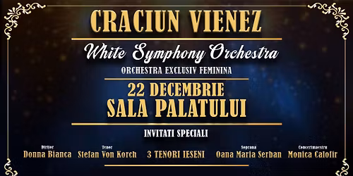 CRACIUN VIENEZ - Sala Palatului