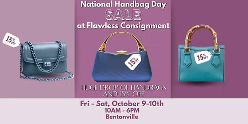 National Handbag Day at Flawless