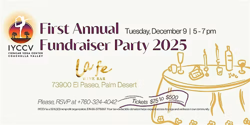 IYCCV's First Annual Fundraiser Party 2025